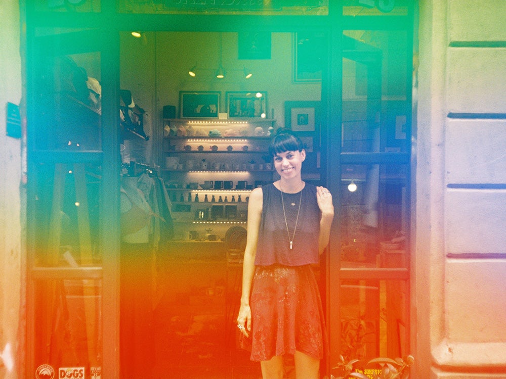 rainbow film girl