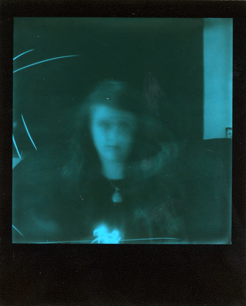 Polaroid Onestep+ sample negative girl