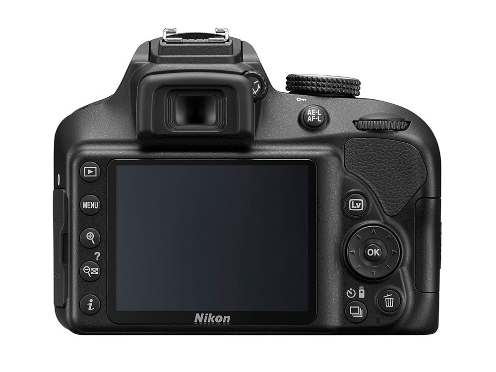 Nikon D3400 DSLR Back