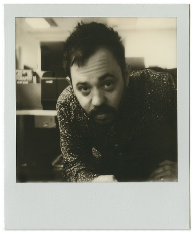 Photo taken with the I-1 using Impossible's black-and-white I-type film