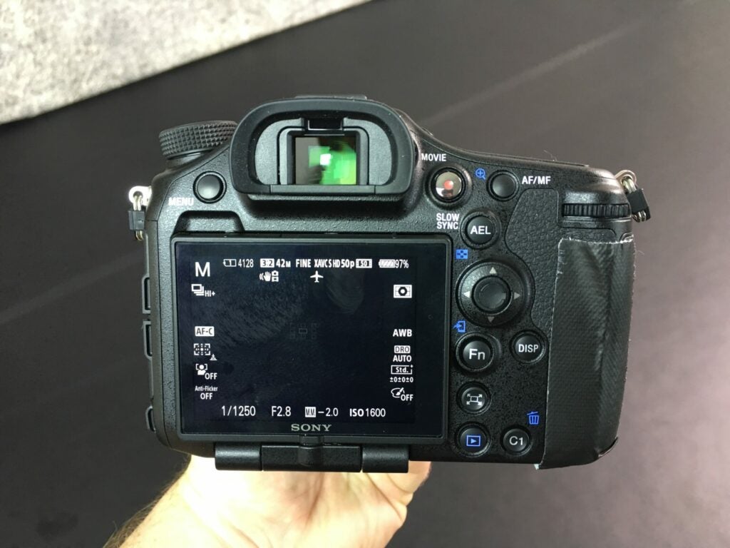 Hands-on: Sony A998 flagship camera