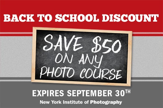 Special “Back to School” Discount on Photography Courses from ...
