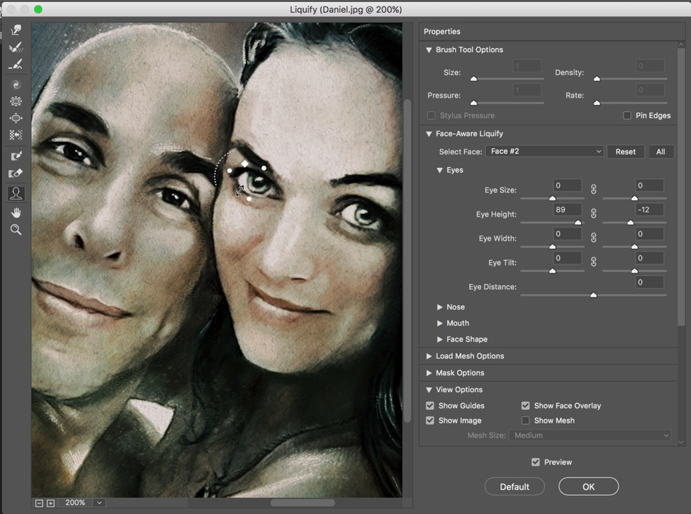 Adobe Photoshop Face-Aware Liquify Update