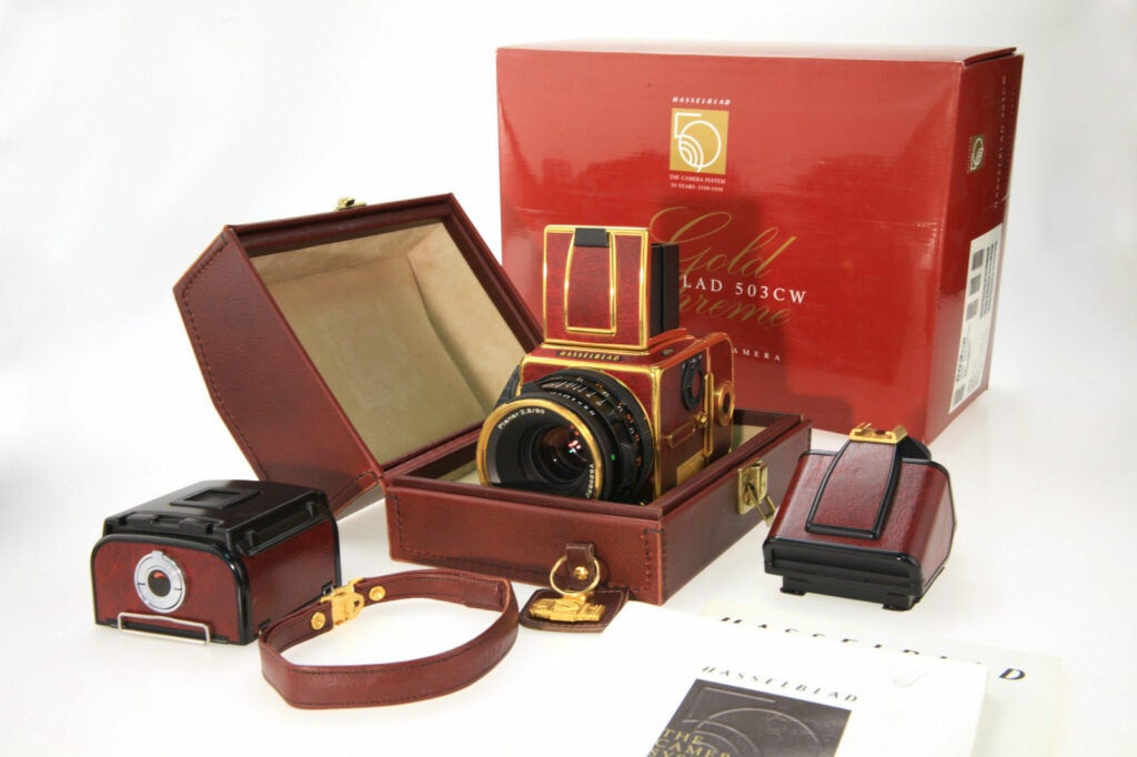 Hasselblad 500CW Gold Supreme Camera