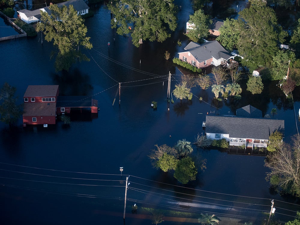 Hurricane Florence flooding carolinas
