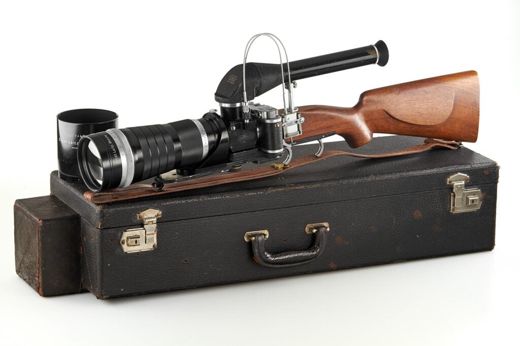 Westlicht camera auction Leica rifle camera