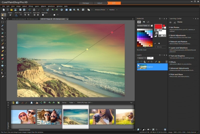 Corel PaintShop Pro X9 Photo Editing Software