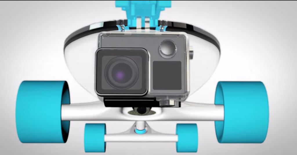 Jelly RiserBlocks Integrated GoPro Camera Mount Skateboard