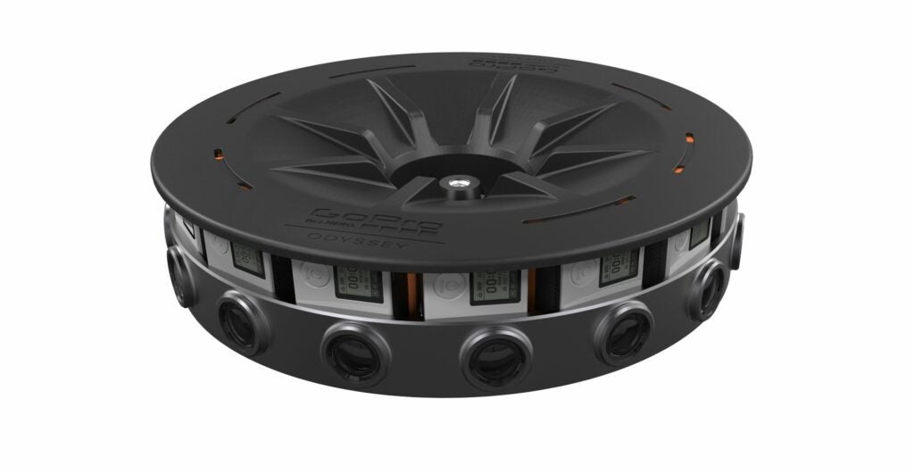 GoPro Odyssey 16 Camera Array for Virtual Reality Imaging