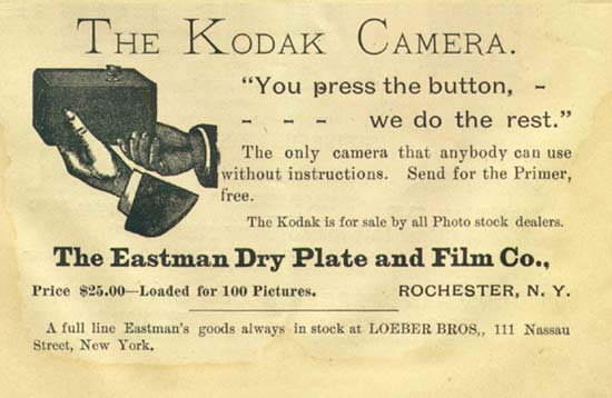 Kodak You Press the Button, We Do the Rest