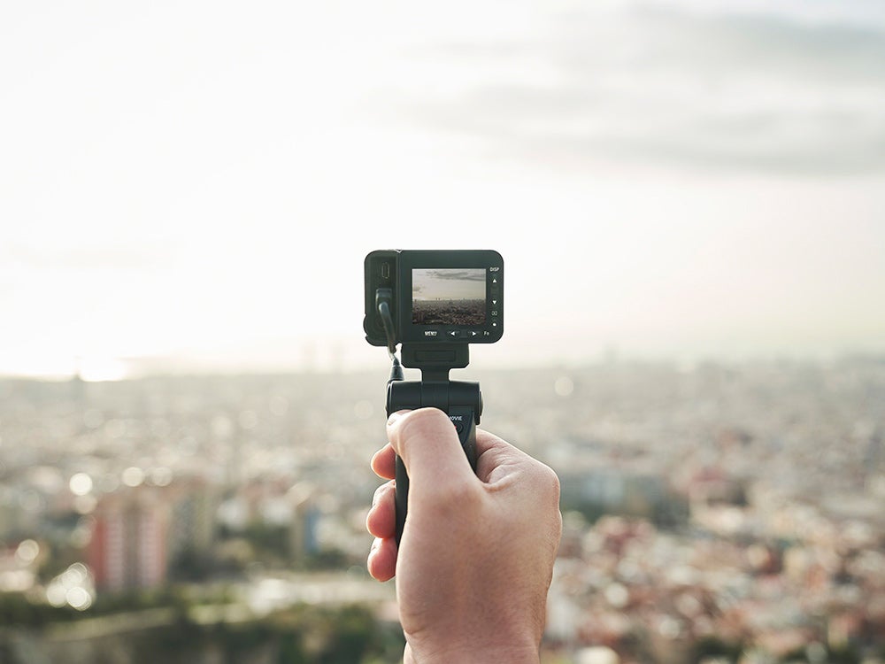 Sony RX0 II action cam grip