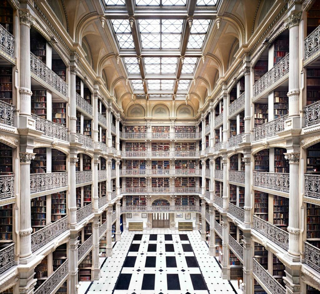 “George Peabody Library, Baltimore,” 2010