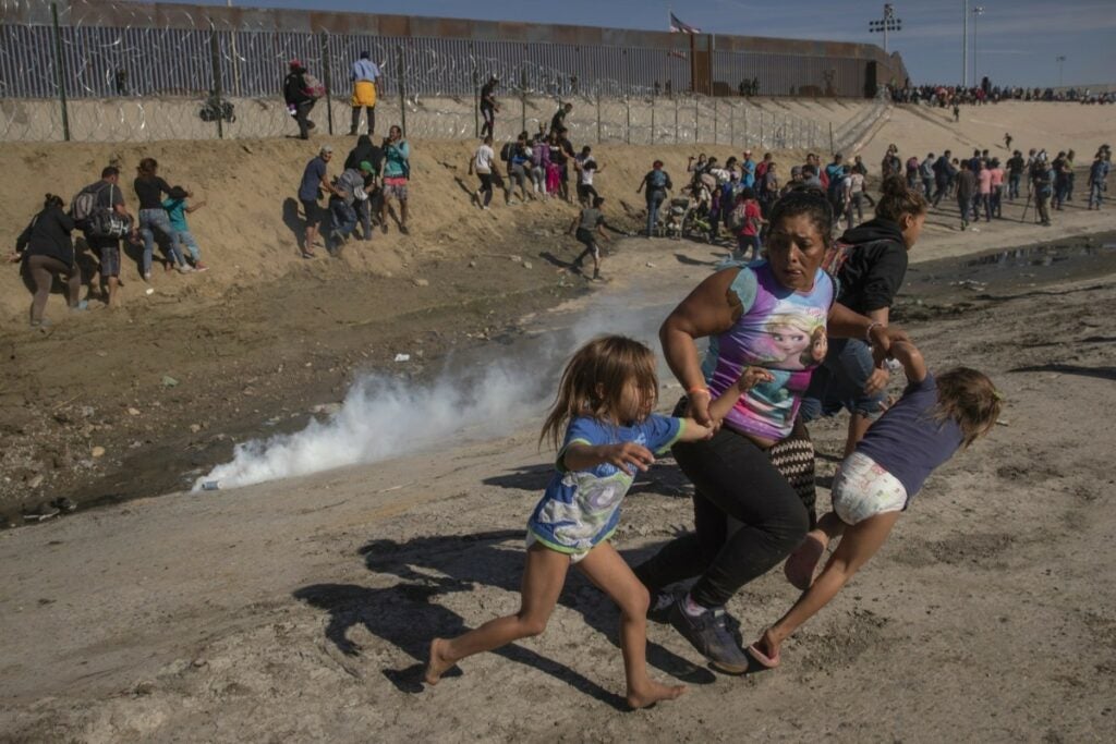 Migrants fleeing