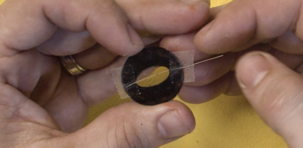 building anamorfake lens with tape