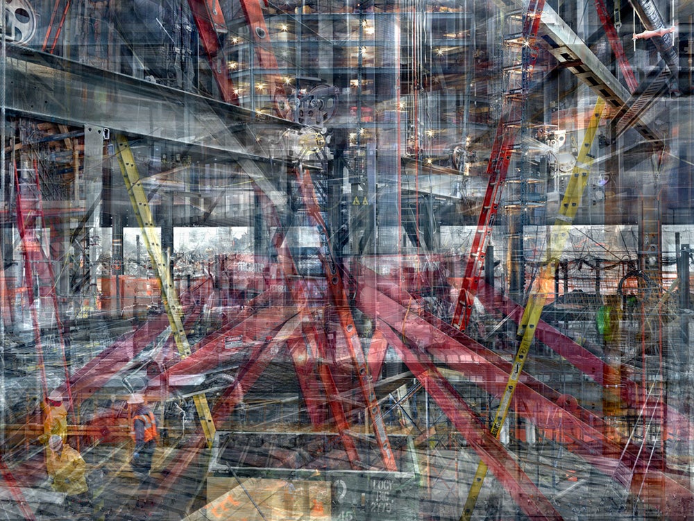 Shai Kremer World Trade Center Concrete Abstract