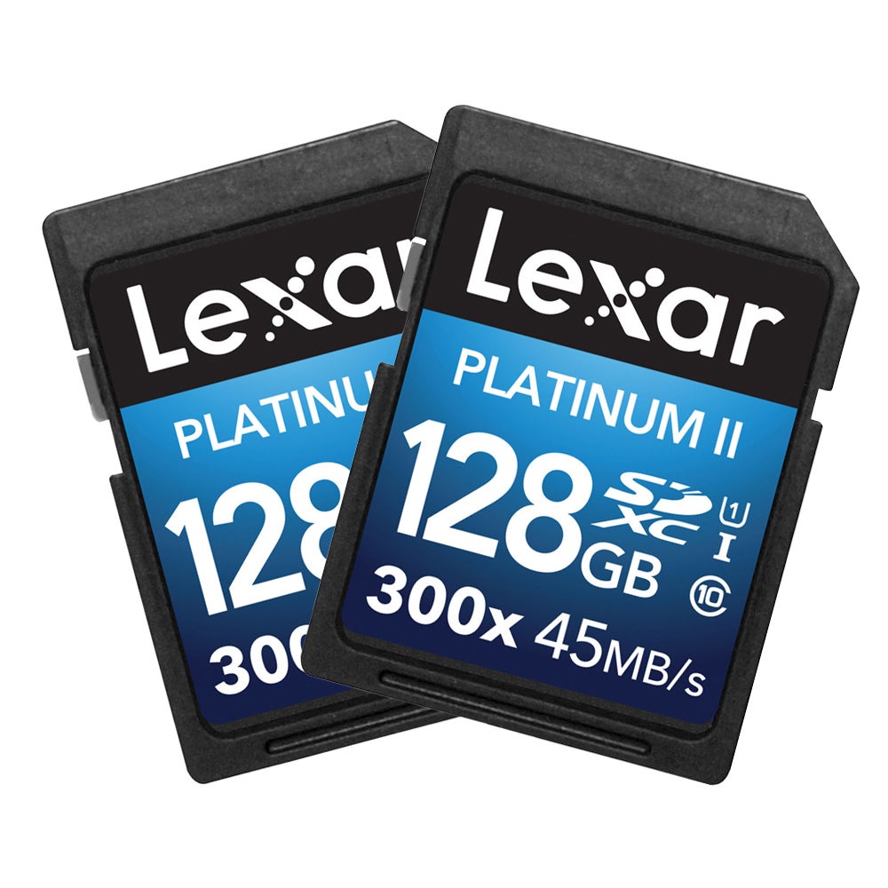 Lexar Platinum II 300x SDHC/SDXC UHS-1 Cards