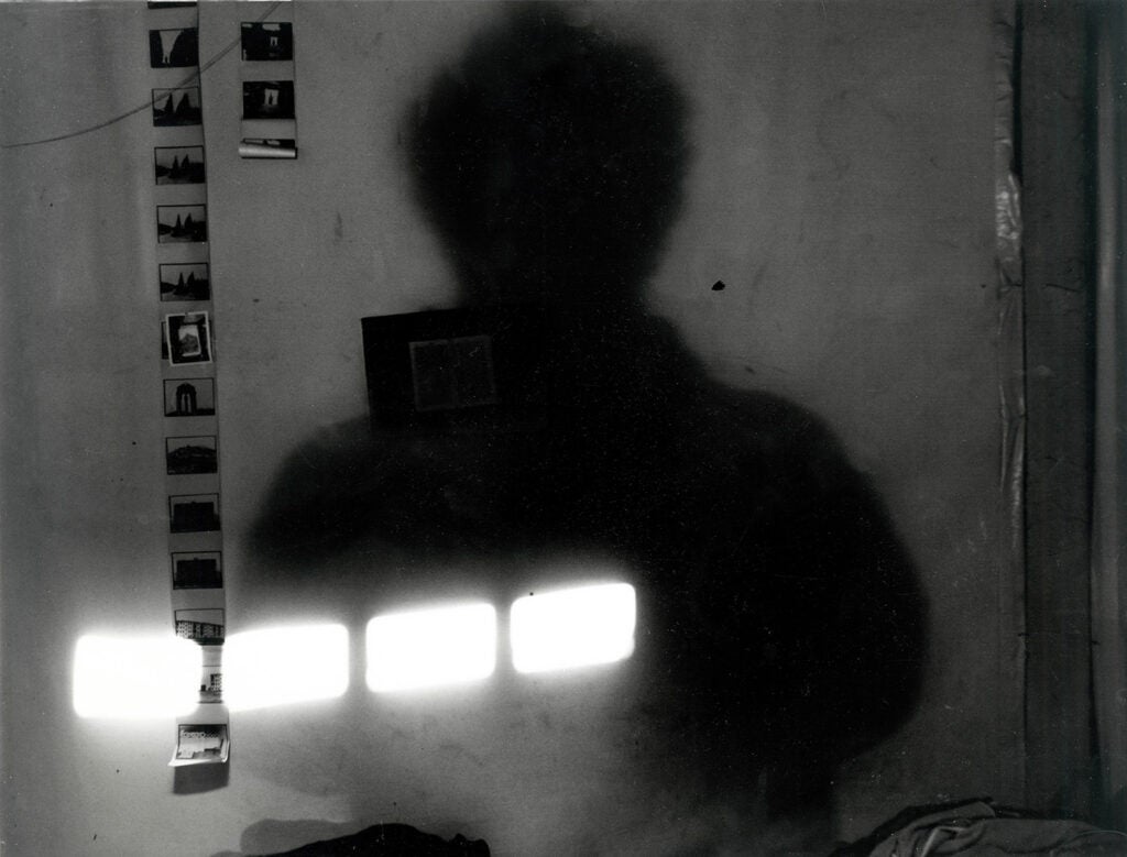 shadowy darkroom in New York