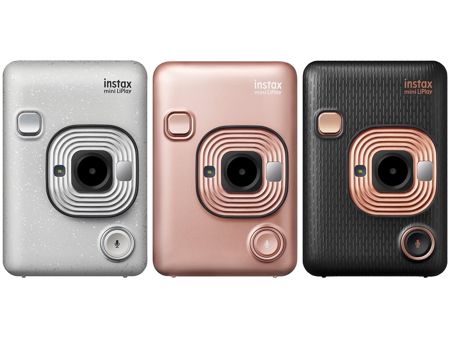 The Fujifilm Instax Mini LiPlay is an instant film camera that records