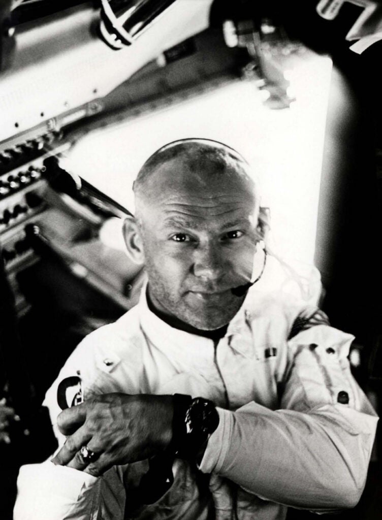 Buzz Aldrin vintage photo