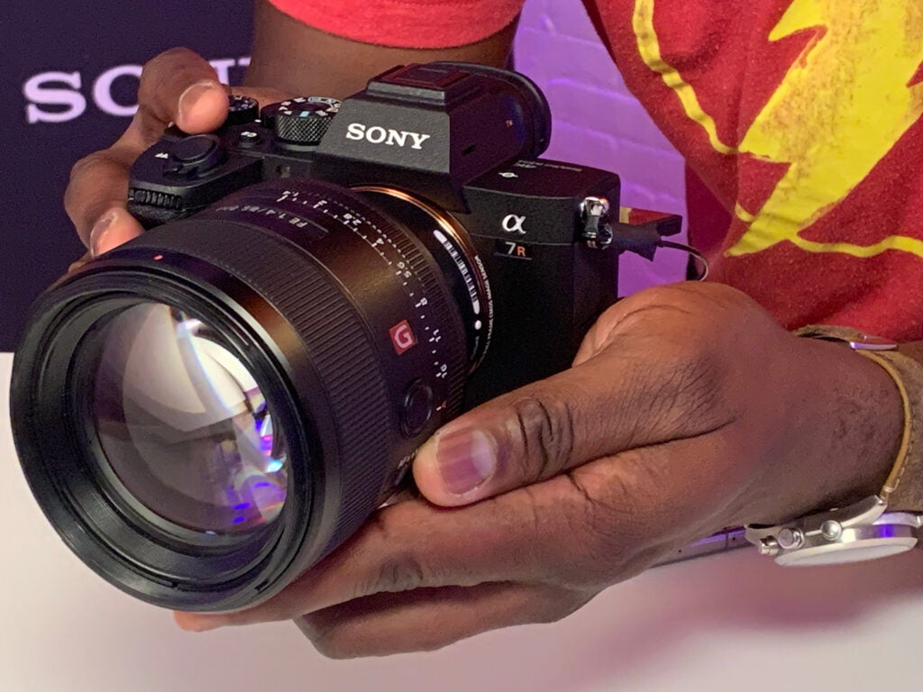 Sony A7R IV camera demo