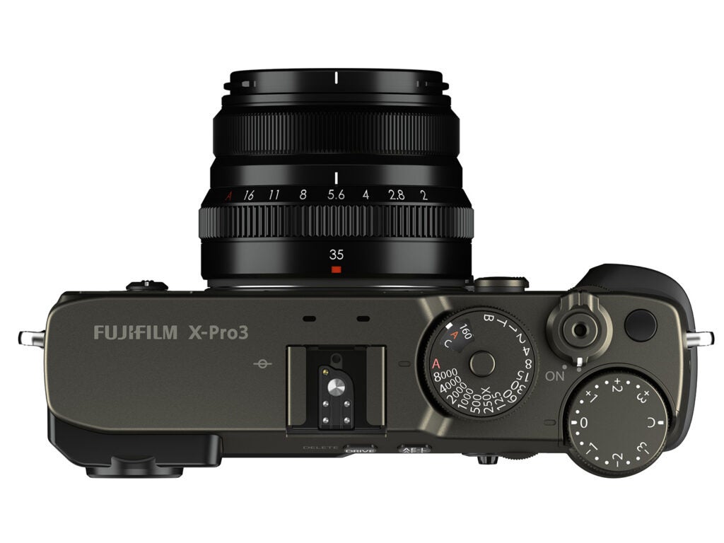 Fujifilm X-Pro3 top view