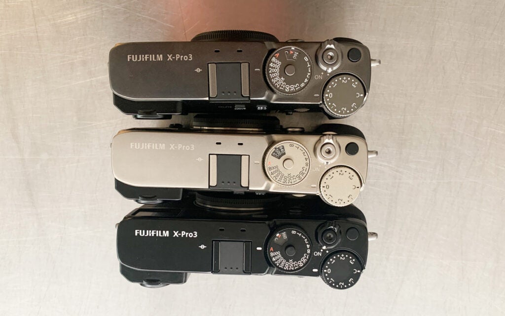 Fujifilm X-Pro3 colors