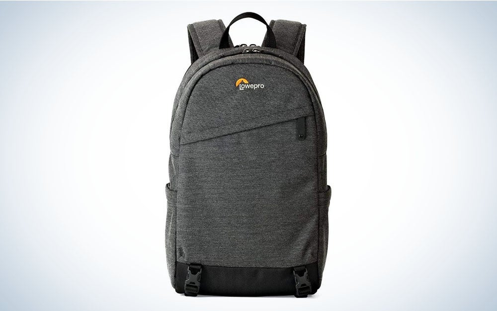 The Lowepro m-Trekker is the best camera backpack for travel.