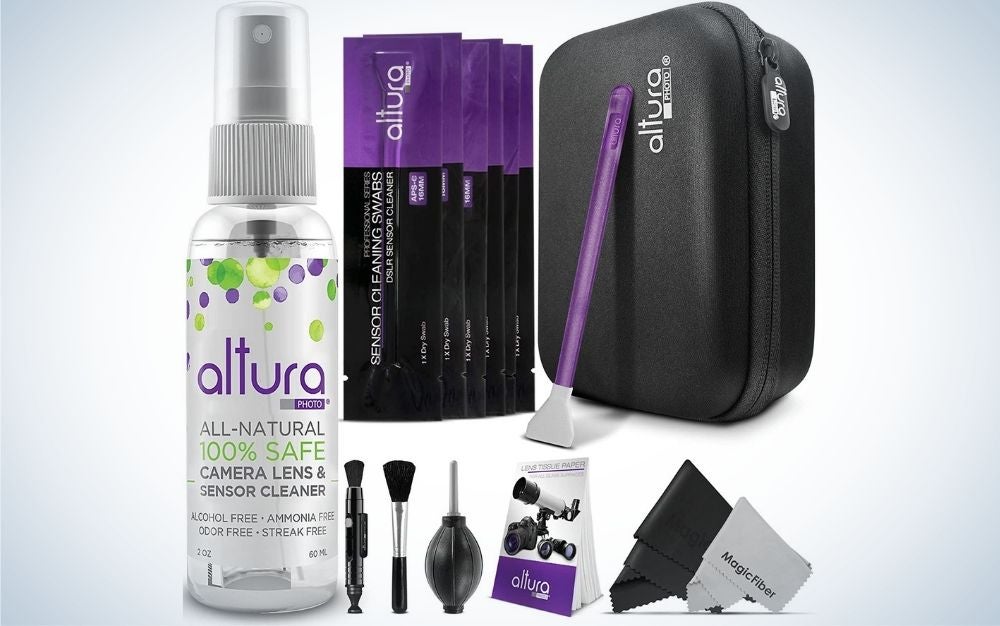 The Altura Photo Professional Camera Cleaning Kit is the best gift for keeping equipment clean.