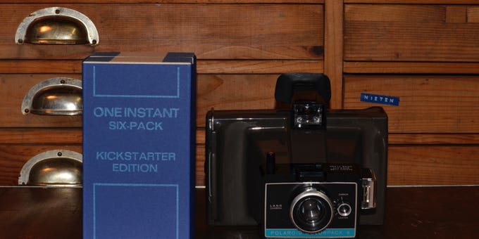One Instant is a peel-apart instant film from the creators of the Impossible Project
