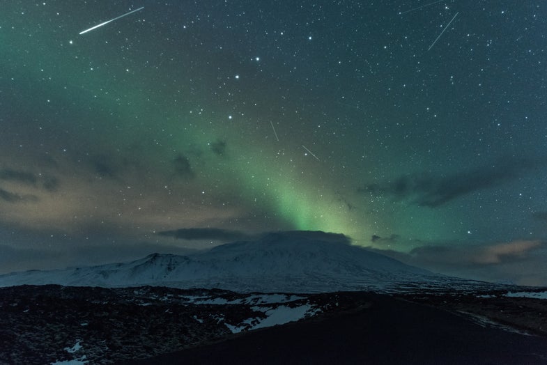 How to photograph a meteor shower