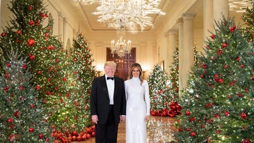 white house christmas portrait 