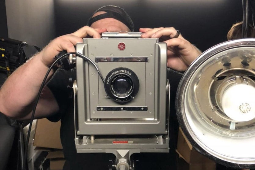 Large-format camera