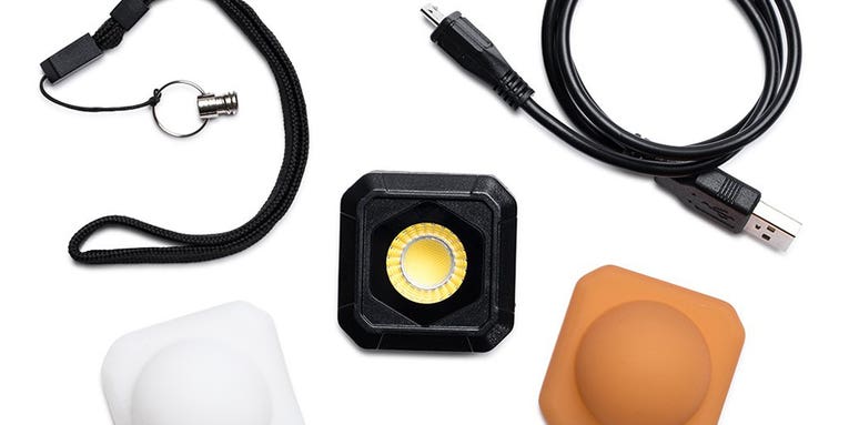 Lume Cube Air is a tiny LED you control with an app