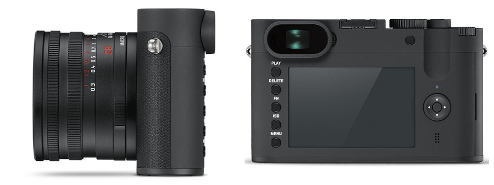 Leica Q Camera side and back