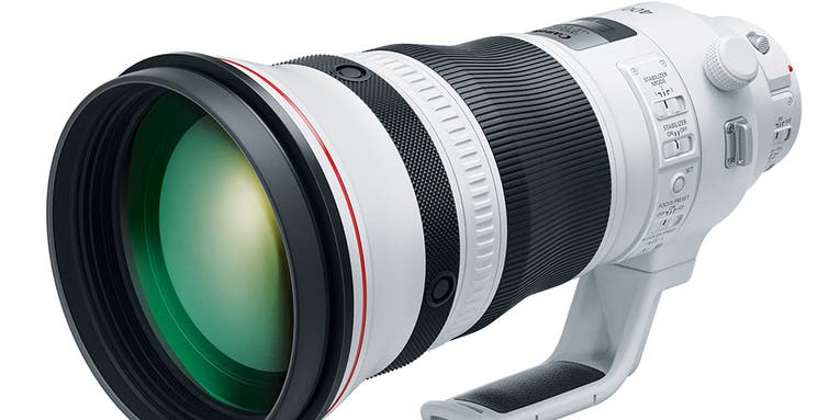 Canon’s 400mm F2.8 and 600mm F4 super-telephoto lenses just got a lot lighter