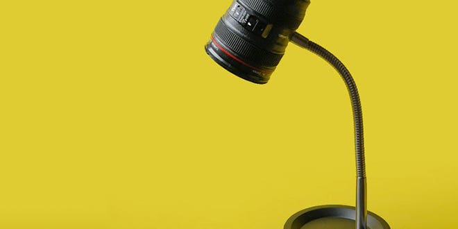 Turn that camera lens mug into a camera lens lamp