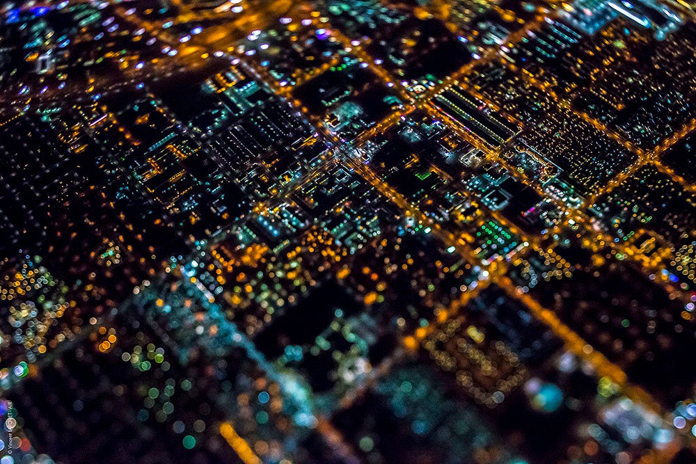 las vegas from above