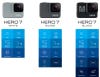 GoPro Hero 7 model comparison