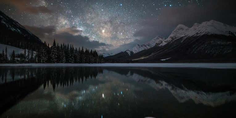 Cold weather is the best time for night sky photography and starscapes