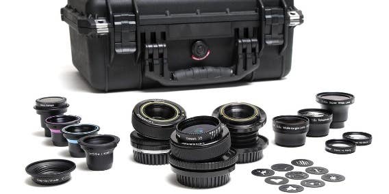 New Gear: The $2,900 Lensbaby Movie Maker’s Kit Comes Packed In A Custom Pelican Case