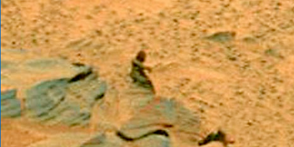 The Photo as Evidence: Female Life on Mars?