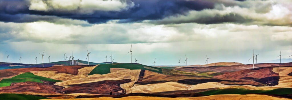 Windmills on the Palouse