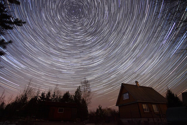 Today's Photo of the Day comes from Mike Reva, who captured these star trails over Russia last Spring. See more of Mike's work <a href="http://www.flickr.com/photos/mikereva/">here. </a>