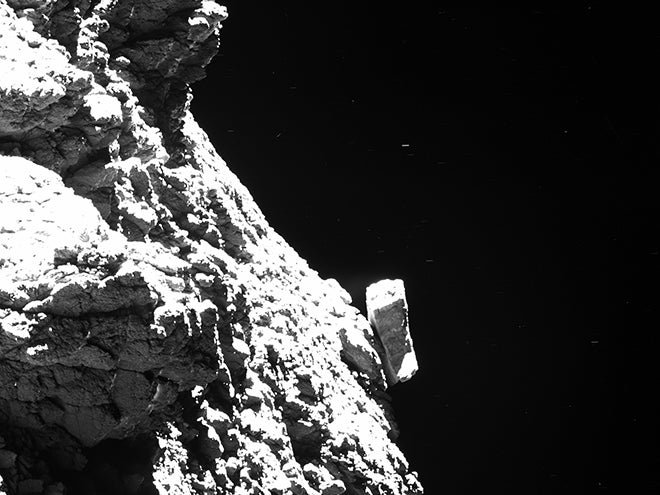 Philae spacecraft on comet