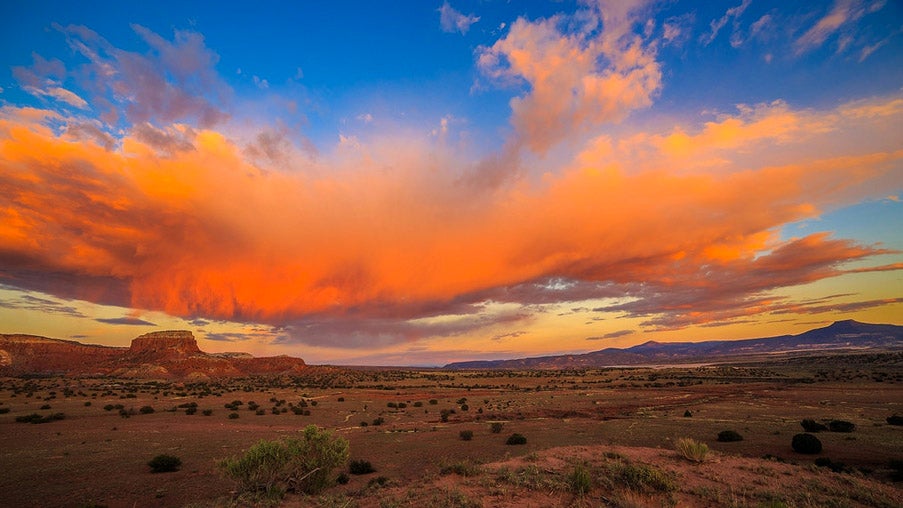 Michael Littlejohn photographed this epic sunset at Ghost Ranch in New Mexico on a Canon 6D. See more of Michael's work <a href="http://www.flickr.com/photos/mlittlej/">here</a>. Want to be featured as our next Photo of the Day? Simply submit your work to our <a href="http://www.flickr.com/groups/1614596@N25/pool/page1">Flickr page.</a>