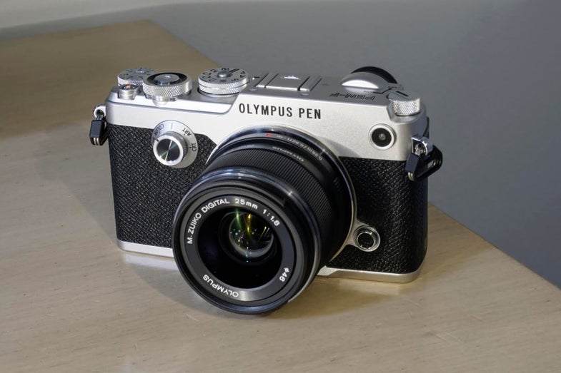 Olympus PEN-F Micro Four Thirds Digital Camera Hands-On First Impressions