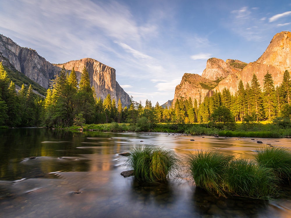Yosemite Golden Glow-Gates Of The Valley