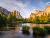 Yosemite Golden Glow-Gates Of The Valley