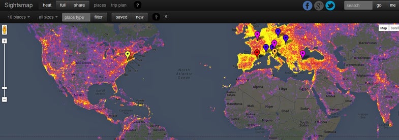 Google Most Popular Places in the World for Photography