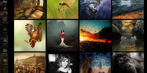 Official 500px App Hits iPad